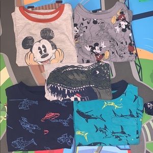 5 3T shirts for boys